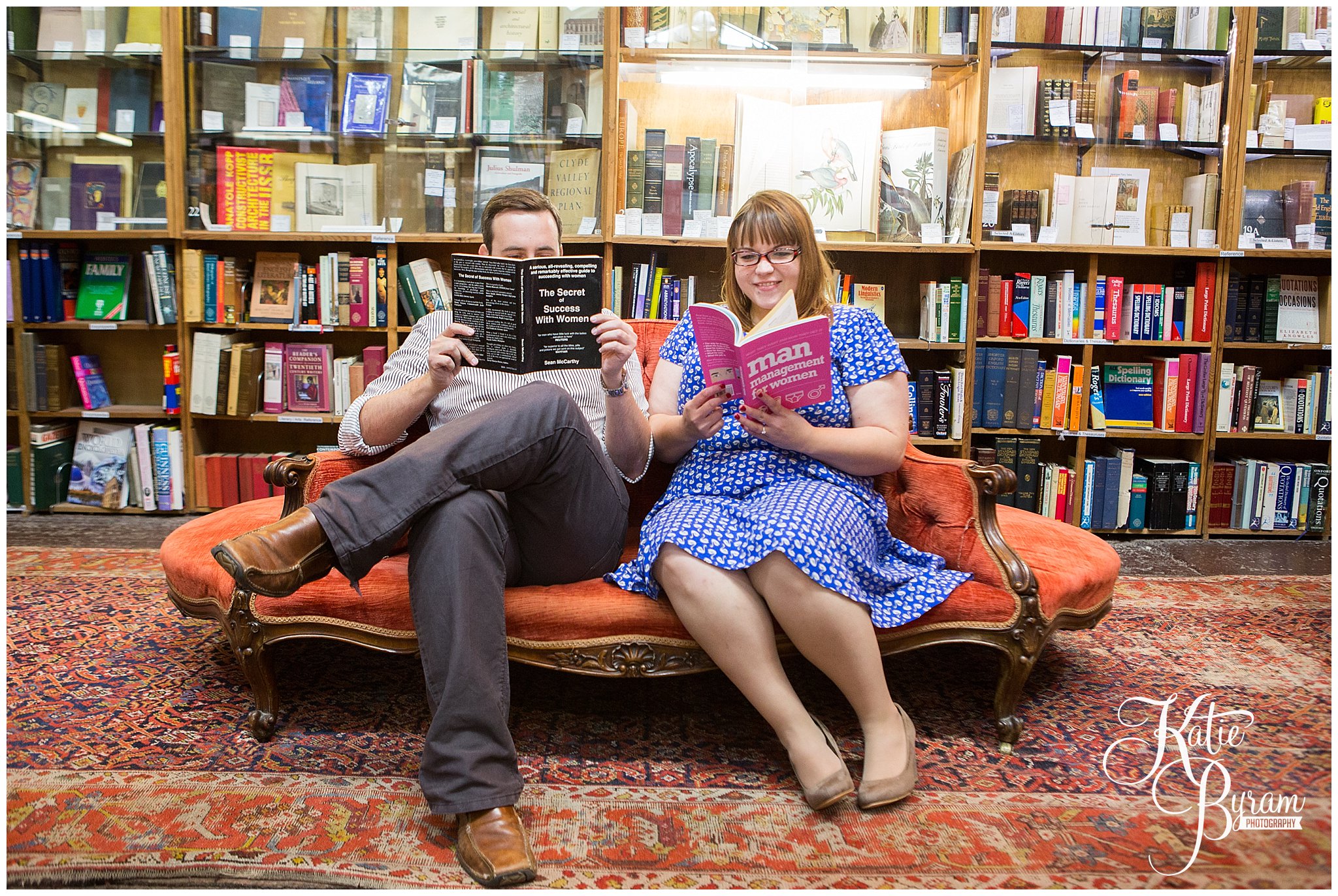 Barter Books Alnwick (Chris & Katy’s Pre-wedding shoot)