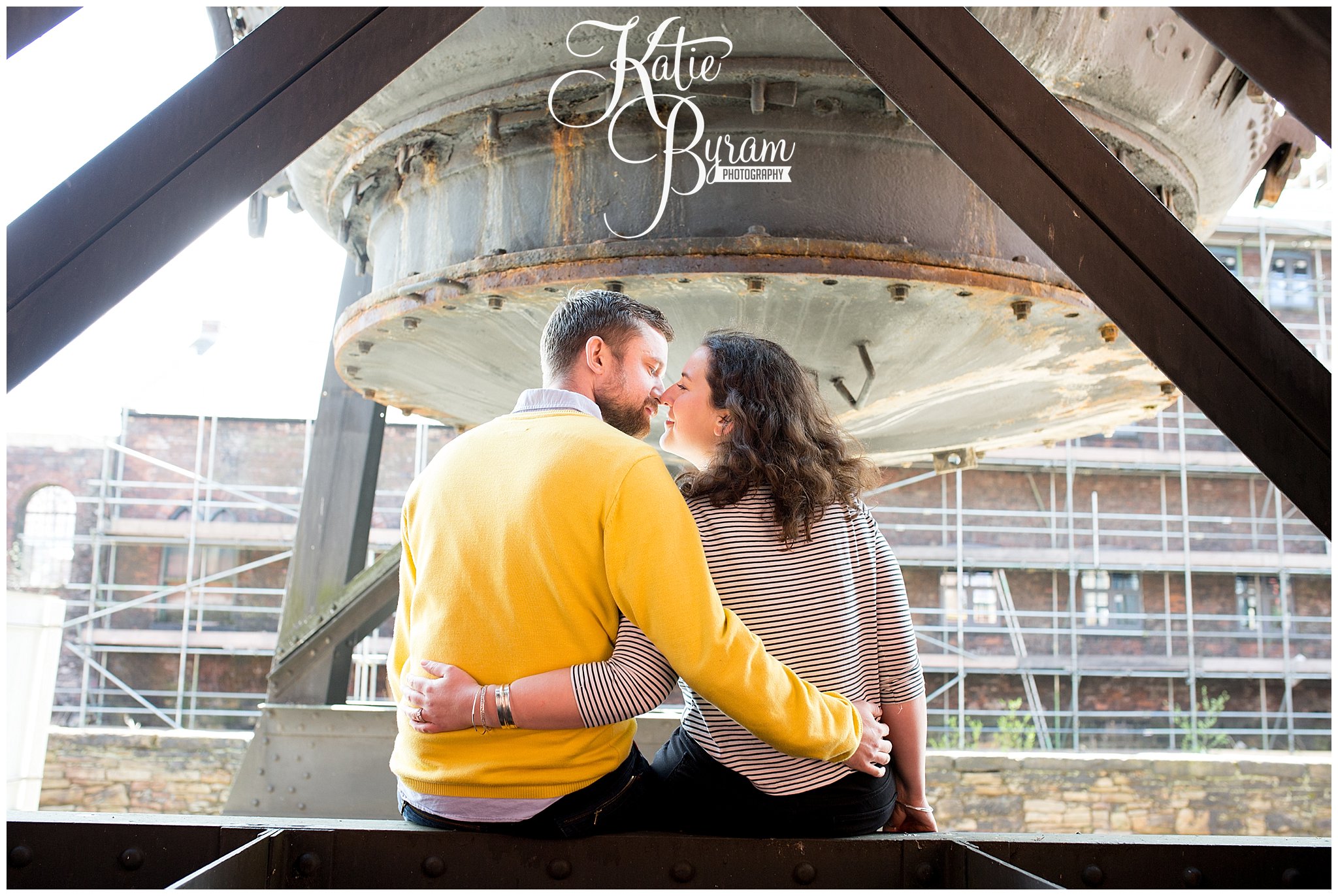 Kelham Island Pre-wedding shoot Sheffield (Kate & Richard)