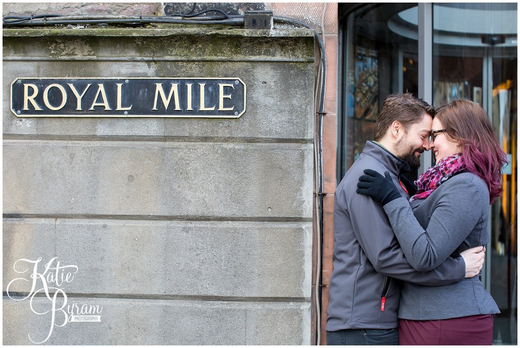 edinburgh couples shoot, katie byram photography, edinburgh engagement photographer, edinburgh wedding photographer, marie and morten, edinburgh wedding venue, edinburgh castle, pre-wedding shoot