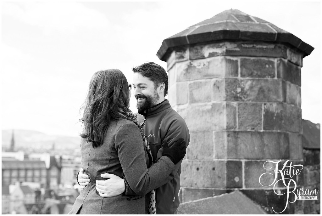 edinburgh couples shoot, katie byram photography, edinburgh engagement photographer, edinburgh wedding photographer, marie and morten, edinburgh wedding venue, edinburgh castle, pre-wedding shoot