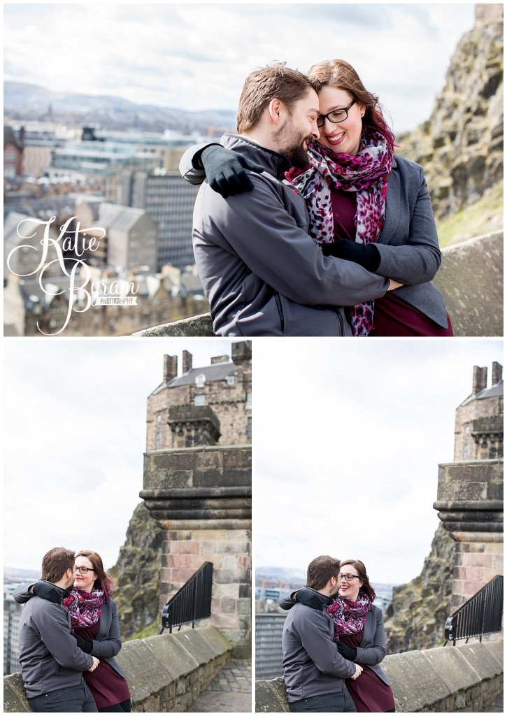 edinburgh couples shoot, katie byram photography, edinburgh engagement photographer, edinburgh wedding photographer, marie and morten, edinburgh wedding venue, edinburgh castle, pre-wedding shoot