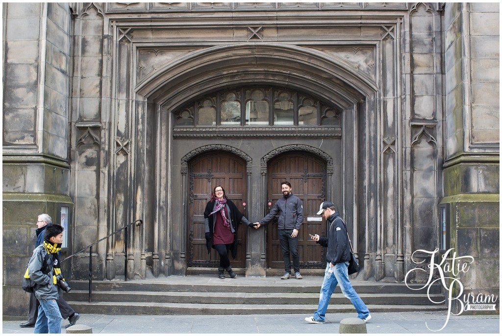 edinburgh couples shoot, katie byram photography, edinburgh engagement photographer, edinburgh wedding photographer, marie and morten, edinburgh wedding venue, edinburgh castle, pre-wedding shoot