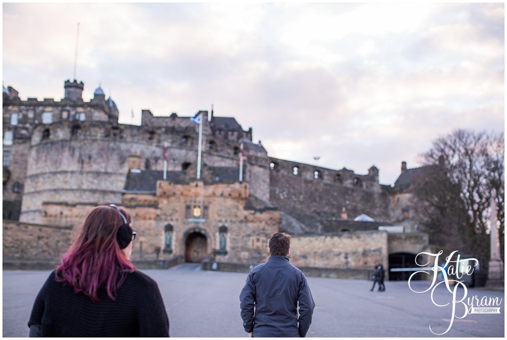 edinburgh couples shoot, katie byram photography, edinburgh engagement photographer, edinburgh wedding photographer, marie and morten, edinburgh wedding venue, edinburgh castle, pre-wedding shoot