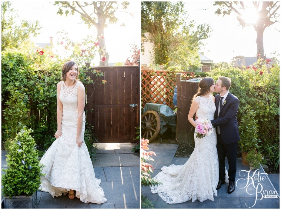 golden hour, bels flowers, east boldon wedding, backyard wedding, diy wedding, katie byram photography,