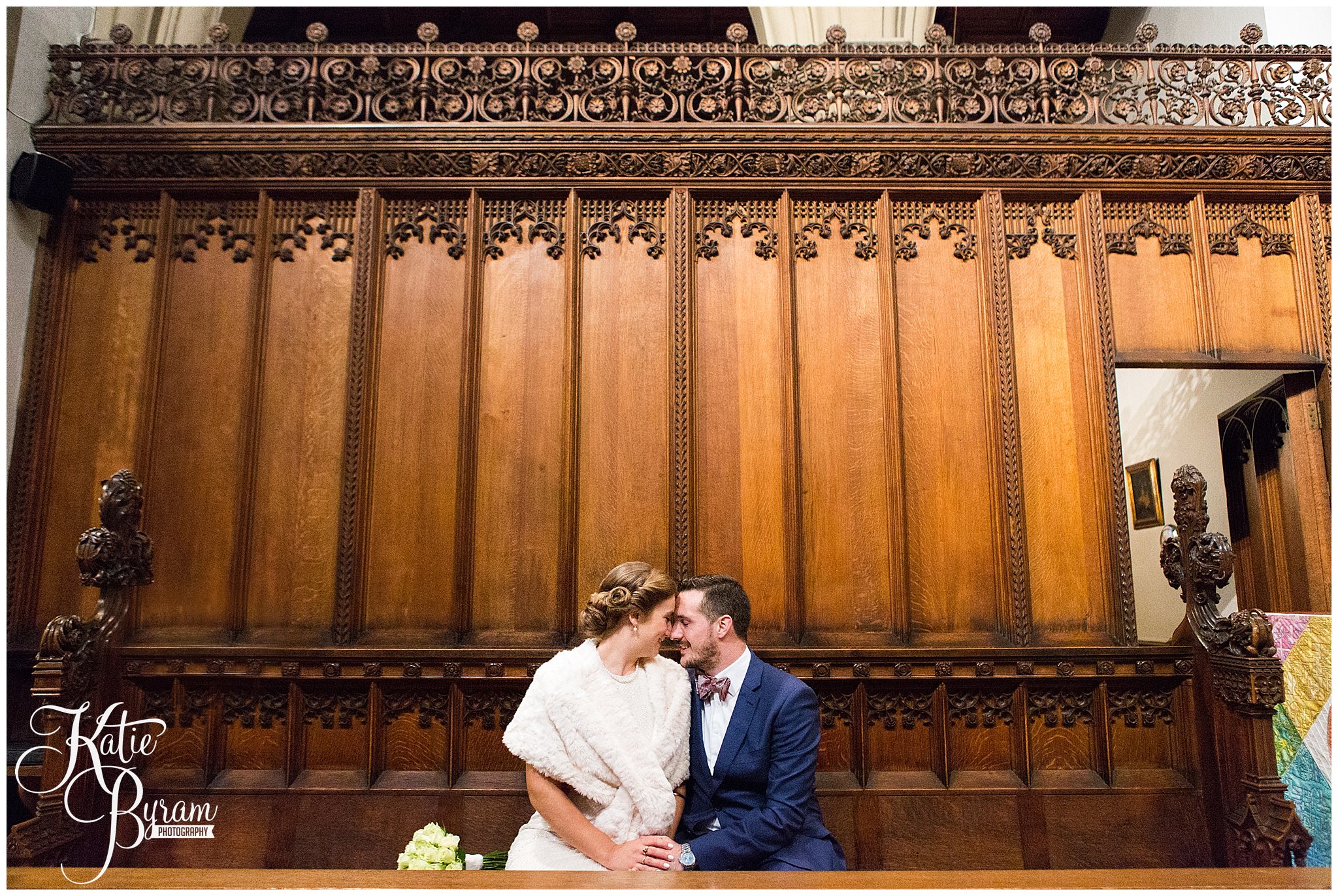 Gillian & Tom! A cosy Northumberland Wedding at The Feathers Inn