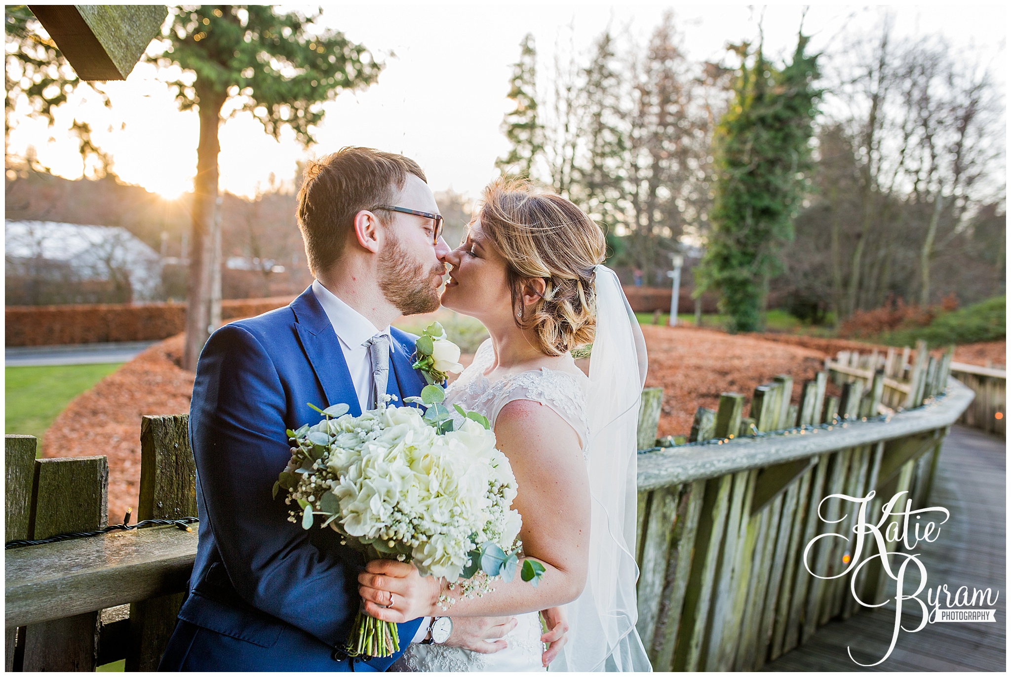 A magical winter wedding at Alnwick Treehouse for Anna & Zack