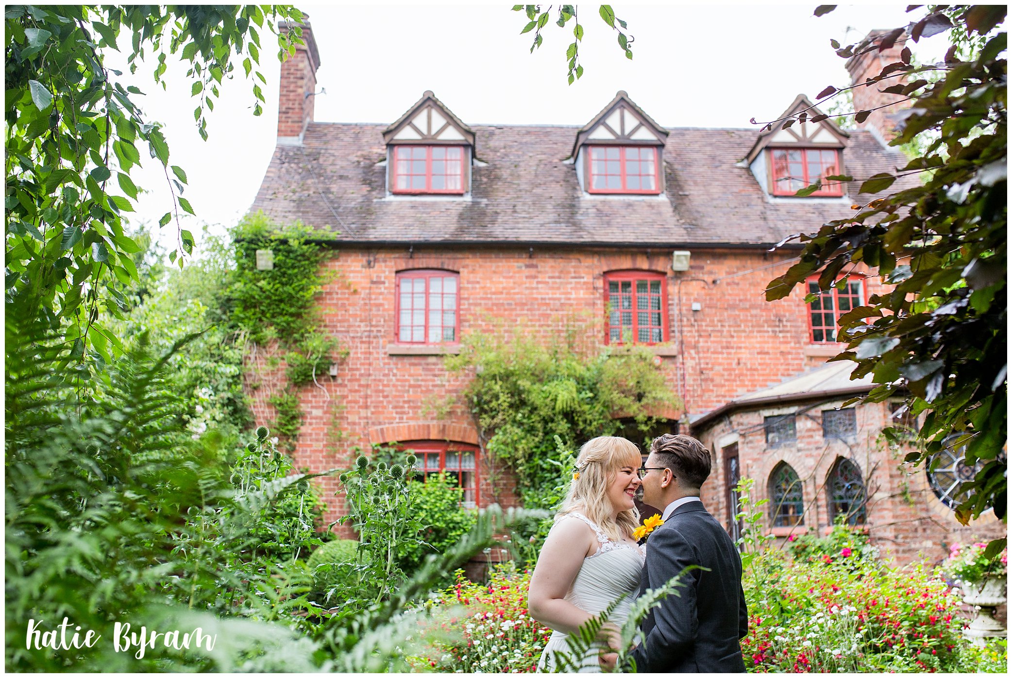 All you need is LOVE! Courteney & Aaron’s post-lockdown wedding at Hundred House Hotel, Telford