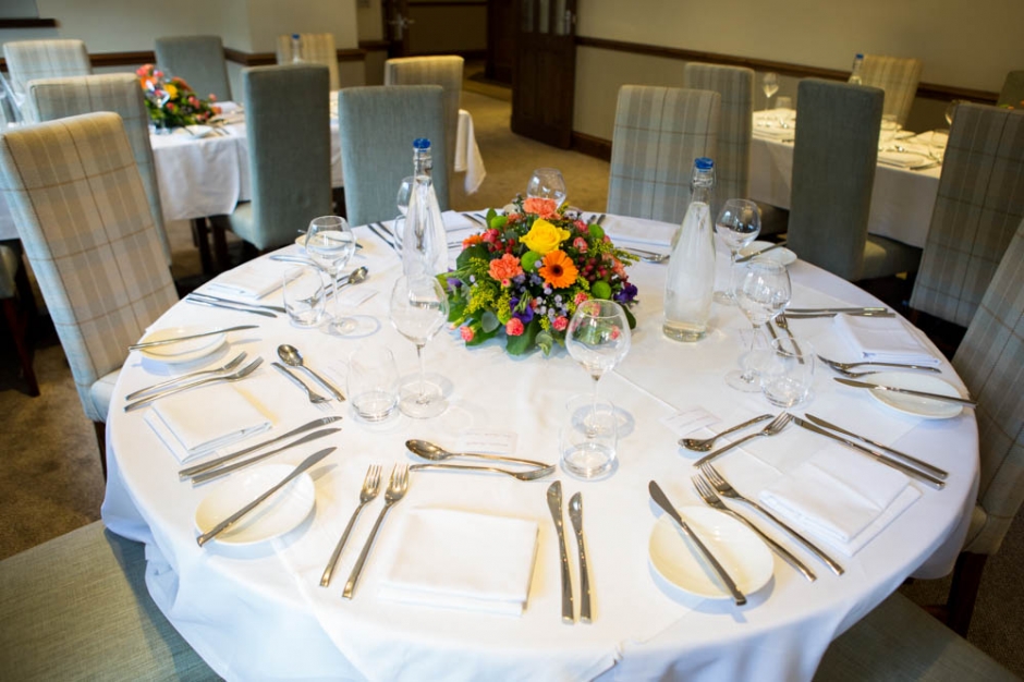 woodman inn private dining, corporate photography huddersfield