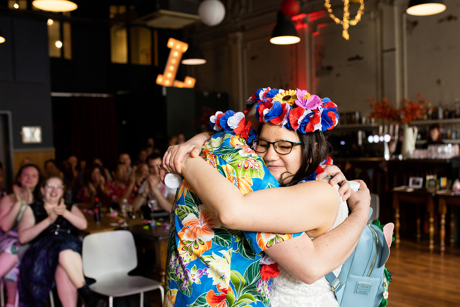 A colourful, fun & happy Hawaiian themed wedding in Liverpool: Shell & Dan
