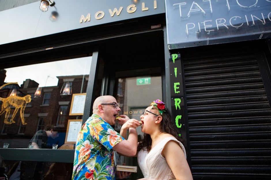 Liverpool wedding, Liverpool wedding venue, bold street, leaf on bold street wedding, Katie byram photography