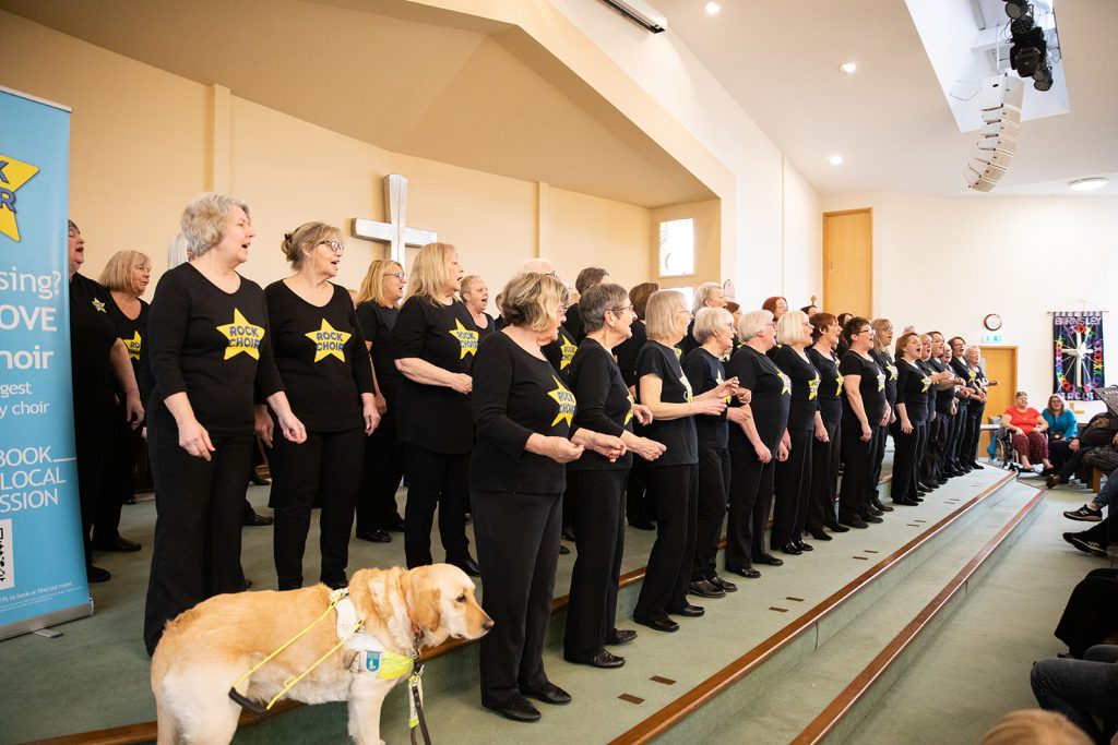rock choir, barnsley, barnsley choir, rock choir south yorkshire, lily grace cunliffe foundation, charity photography