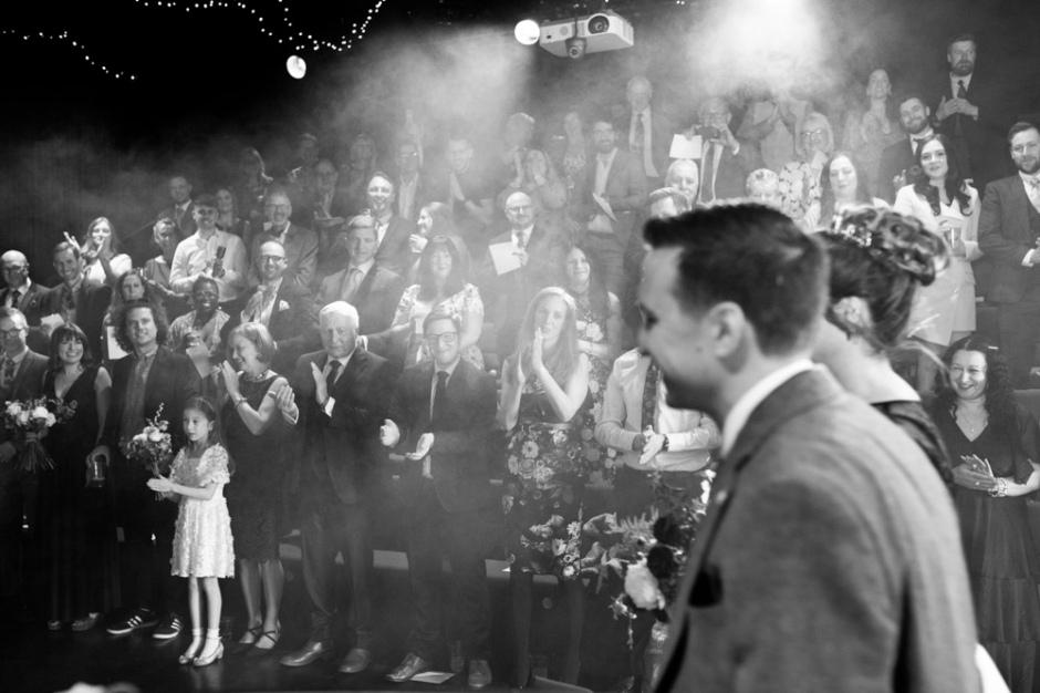 chester wedding, storyhouse theatre, storyhouse chester, storyhouse chester wedding, Katie Byram photography, black wedding dress, Star Wars wedding, alternative wedding photographer, Manchester wedding, Yorkshire wedding, 