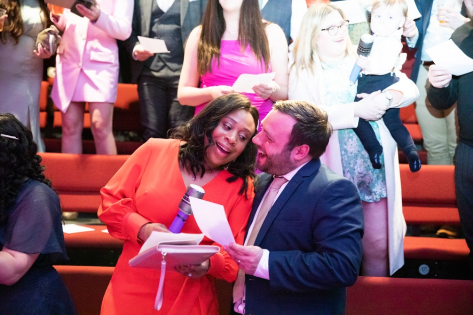 chester wedding, storyhouse theatre, storyhouse chester, storyhouse chester wedding, Katie Byram photography, black wedding dress, Star Wars wedding, alternative wedding photographer, Manchester wedding, Yorkshire wedding, 