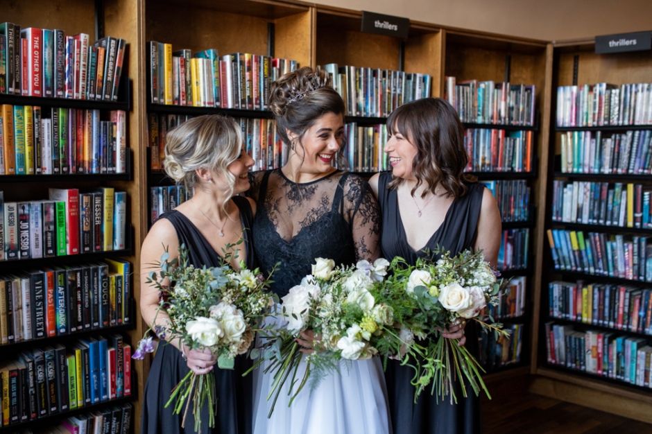 chester wedding, storyhouse theatre, storyhouse chester, storyhouse chester wedding, Katie Byram photography, black wedding dress, Star Wars wedding, alternative wedding photographer, Manchester wedding, Yorkshire wedding, 