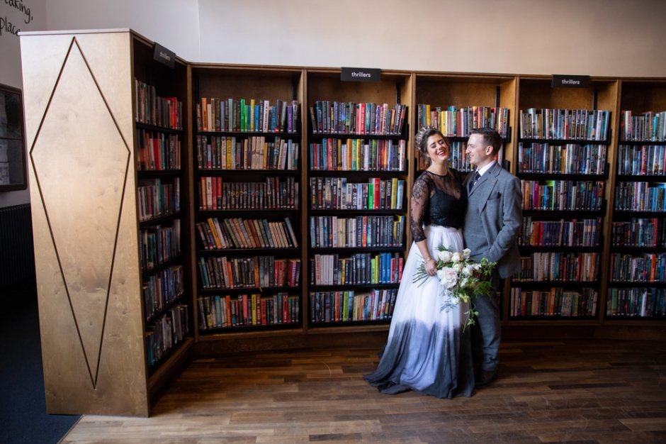 chester wedding, storyhouse theatre, storyhouse chester, storyhouse chester wedding, Katie Byram photography, black wedding dress, Star Wars wedding, alternative wedding photographer, Manchester wedding, Yorkshire wedding, 