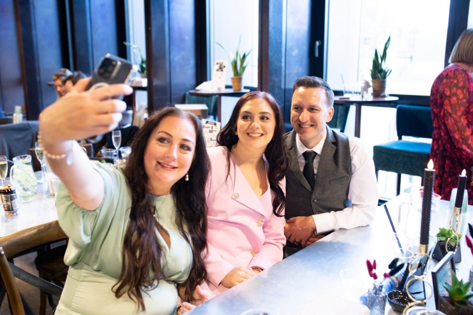 chester wedding, storyhouse theatre, storyhouse chester, storyhouse chester wedding, Katie Byram photography, black wedding dress, Star Wars wedding, alternative wedding photographer, Manchester wedding, Yorkshire wedding, 