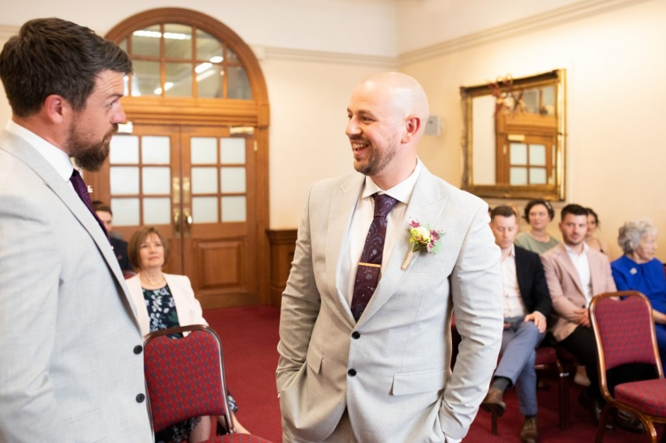 Sheffield wedding, Sheffield town hall wedding, Katie Byram Photography, brocco on the park, brocco on the park wedding, ecclesfield wedding, brocco Sheffield, small wedding venue, restaurant wedding, 