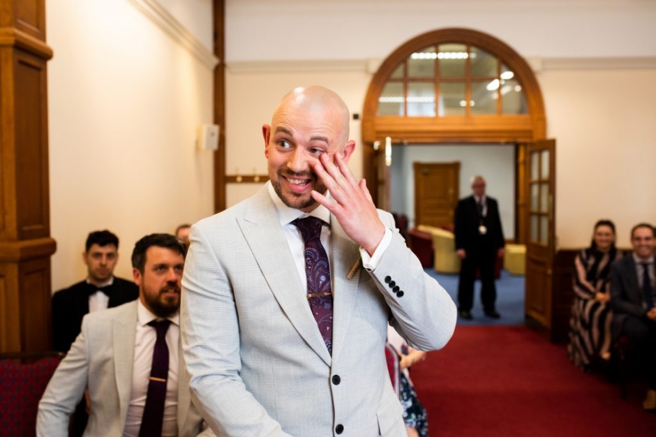 Sheffield wedding, Sheffield town hall wedding, Katie Byram Photography, brocco on the park, brocco on the park wedding, ecclesfield wedding, brocco Sheffield, small wedding venue, restaurant wedding, 