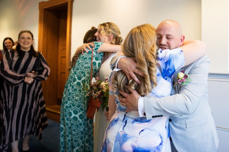 Sheffield wedding, Sheffield town hall wedding, Katie Byram Photography, brocco on the park, brocco on the park wedding, ecclesfield wedding, brocco Sheffield, small wedding venue, restaurant wedding, 