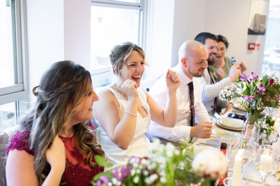 Sheffield wedding, Sheffield town hall wedding, Katie Byram Photography, brocco on the park, brocco on the park wedding, ecclesfield wedding, brocco Sheffield, small wedding venue, restaurant wedding, 