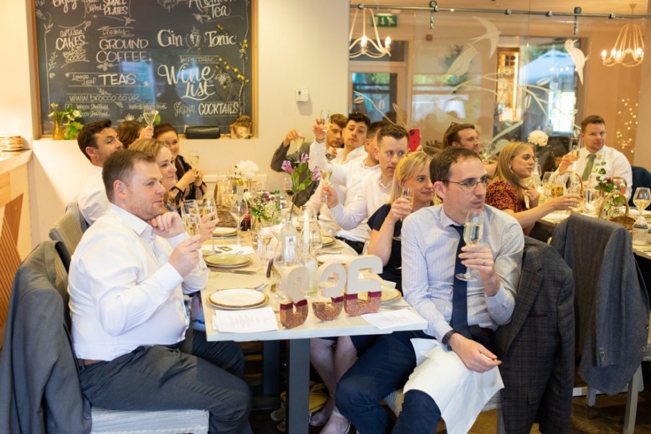 Sheffield wedding, Sheffield town hall wedding, Katie Byram Photography, brocco on the park, brocco on the park wedding, ecclesfield wedding, brocco Sheffield, small wedding venue, restaurant wedding, 